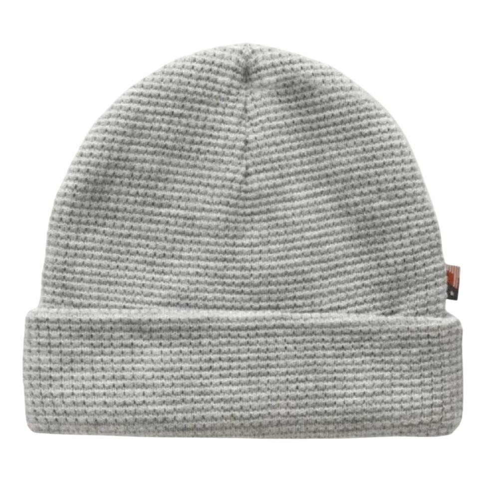 Honor the Gift Thermal Marvin 2.0 Waffle Knit Beanie Grey NEW